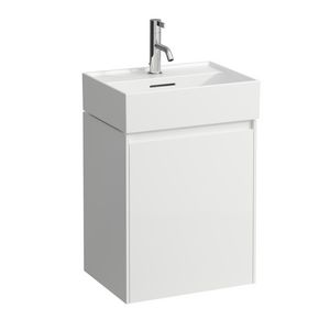 Lani badmeub 450 1 deur Lischarnier icm wastafel 815330 wit