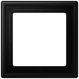 Afdekraam mat grafiet zwart 1-voudig LS990