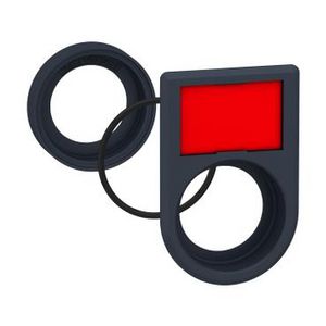 Inbouwkit etiket 18x27mm drukknop/signaallamp Z Harmony XB5