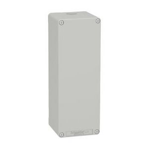 Lege behuizing Zamak Grijs RAL7035 80x220x77 mm
