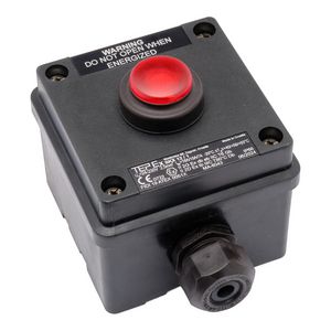 ATEX Signaallamp zone 1/21 rood opbouw IP66 zone 1/21 1xM25
