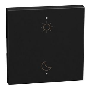 Light Now toets pictogram dag-nacht MyHOME 2 modules zwart