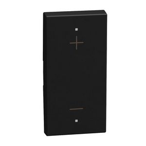 Light Now toets pictogram + en MyHOME 1 module zwart