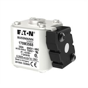 Zekering h. snelheid 350A AC 690V 200kA compact 1 45x VVE=6