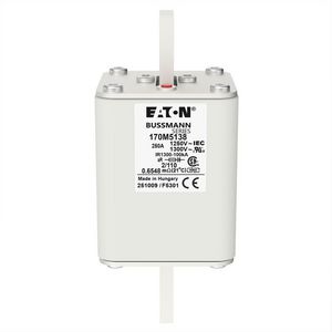Zekering hoge snelheid 250A AC 1250V 100kA 2 61x75x1 VVE=3