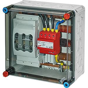 Mi OSB railsysteemkast 630A 5P BM2 OSB 50kA Type 1+2 +NH00