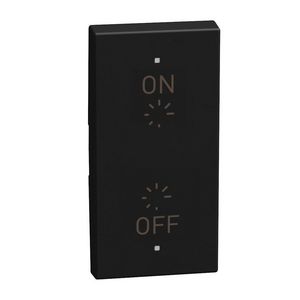 Light Now toets pictogram reg O-I MyHOME 1 module zwart
