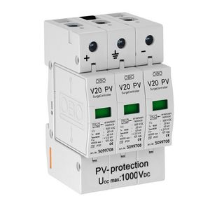 SurgeController V20 3-polig voor PV 1000V DC