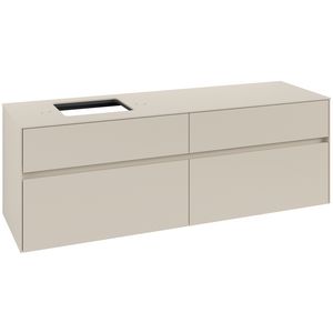 Wastafelonderkast Collaro 1600x548x500mm Cashmere Grey C13500VN