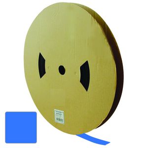 Haspel a 100m. krimpkous 2:1 D=12.7mm blauw