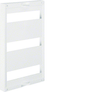 Afdekplaat met sleuf horizontaal 3x 12 modulen 450x250 mm