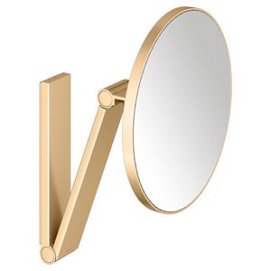 Cosmeticaspiegel wandmodel rond messing geb