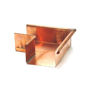 Koperen HWA buitenhoekstuk B400