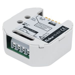 Toegangscontrole - extern potentiaalvrij relais inbouw