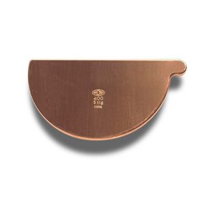 Koperen kopschot M250 links zonder kraal