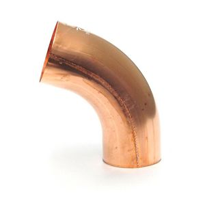 Koperen HWA bocht 100mm 85°