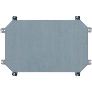 Montageplaat 1.5 mm dik gegalvaniseerd voor kast Ci43