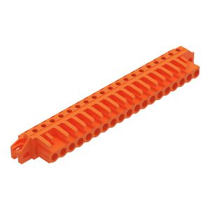 THT FE steker HA raster 5,08mm oranje 232-279/031-000 VVE=10
