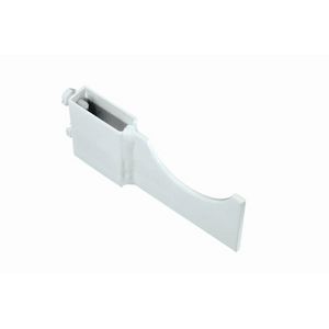 Set a 2st. radiatorbevestiging standbuisset wit voor ledenradiator