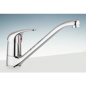 Keukenmengkraan NETTUNO DUE chroom draaibare uitloop 230mm