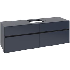 Wastafelonderkast Collaro 1600x548x500mm Marine Blue C134B0VQ