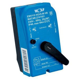 MOTOR OPEN/DICHT EMV110 HB (230VAC)