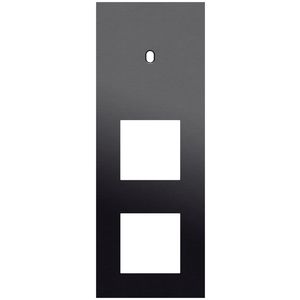 Afdekplaat 3-voud vertic. 71mm centerafst 224-57955