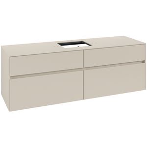 Wastafelonderkast Collaro 1600x548x500mm Cashmere Grey C134B0VN