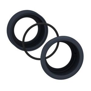 Inbouwkit Ø22mm drukknop / signaallamp Zwart Harmony XB5