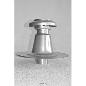 Platdakontluchting aluminium dubbelwandig 70mm
