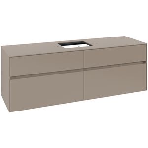 Wastafelonderkast Collaro 1600x548x500mm Taupe C134B0VM