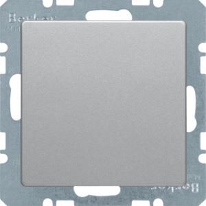 Blindplaat met sokkel spreidkl. berker Q.1/Q.3/Q.7 alulook