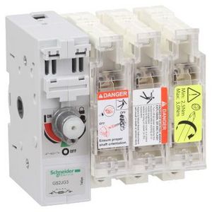 Zekeringlastscheider 3P(3M) 100A NFC 22x58mm TeSys GS