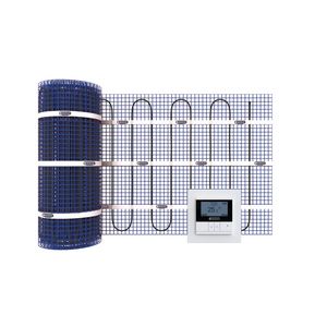 Set elektrische vloerverwarmingsmat 375W 2,5M² incl. wifi thermostaat