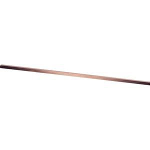 Mi Railkoper 1x12x10 mm Cu Lengte 2400 mm