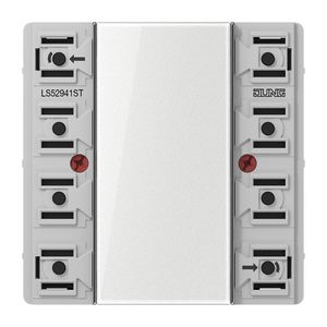 Tastermodule univ 4-voudig F50 LS range Secure KNX