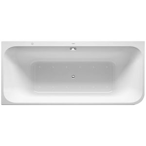 Whirlbad Happy D.2 1800x800mm, Wit,Aangev.Acryl pan.,hoek l.