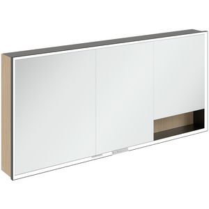 Opbouw Spiegelkast My View+ 1600x750x168mm Nordic Oak