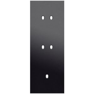 Afdekplaat 3-voud vertic. 71mm centerafst 224-57954