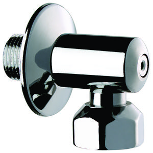 Aansluitstuk haaks STOP MF1/2" L.20 H.30
