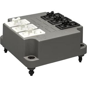 Connectordeksel 3640 GST18 3x3P zwart 3x3P wit aansl. VVE=5