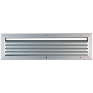 Aluminium luchtinlaatrooster met afgebogen luchtstroom FWXV-ATV3