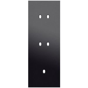 Afdekplaat 3-voud vertic. 71mm centerafst 224-57954