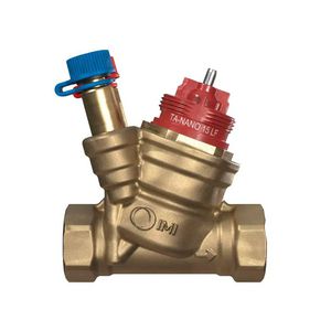 Drukgecompenseerde regelafsluiter TA-Nano Plus DN15 LF Bi/Bi
