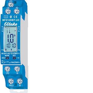 Multif. tijdrelais, 18 functies, 1 CO 10A/250V, met Bluet.