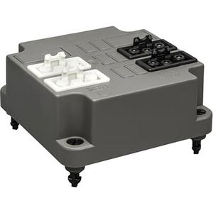 Connectordeksel 3640 GST18 2x3P zwart 2x3P wit aansl.