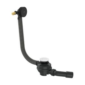 Badvul- afvoer- garnituur complete set AXOR Exafill mat zwart
