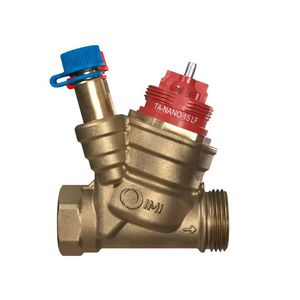 Drukgecompenseerde regelafsluiter TA-Nano Plus DN15 LF Bi/Bu