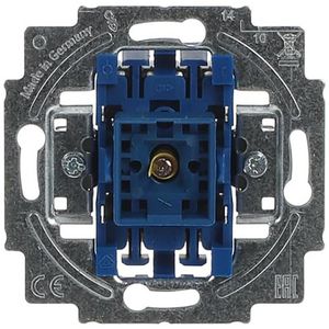 Inbouw wipcontroleschakelaarsokkel 2-polig 1mA 10A 250V AC (2000/2 UK)