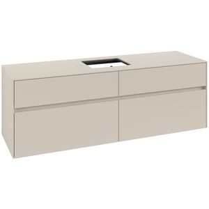 Wastafelonderkast Collaro 1600x548x500mm Cashmere Grey C13400VN